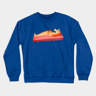 Pool Time Unicorn Crewneck Sweatshirt